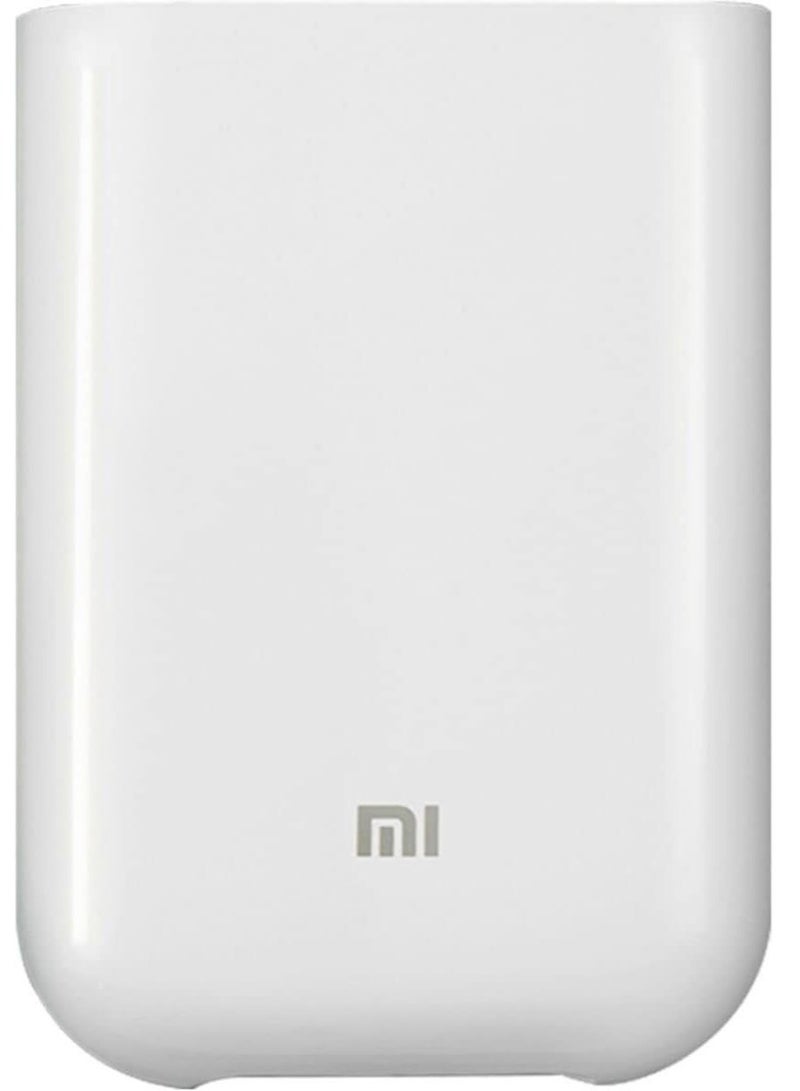 Xiaomi - Portable Pocket Mini Photo Printer,300DPI,DIY Share, 500mah,Zinc Paper Printer,TEJ4018GL 2 × 3 inches(50 mm × 76 mm)inch White - Image 1
