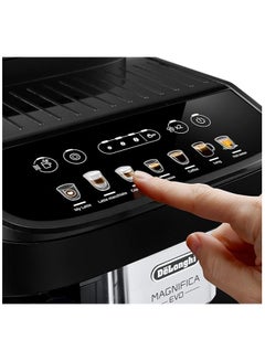 De'Longhi Magnifica Evo Coffee And Cappuccino Maker 12 OZ 1500 W ECAM292.81.B Black  - Image 2