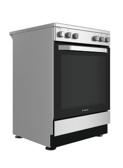 Ariston Free Standing Ceramic Electric Cooker 60cm, 4 Plate Electric Hotplates, 59 Liters Oven Capacity, Automatic Ignition, Hydrolytic Cleaning System, 1 Year Warranty, Made in Poland AS68V8KHX Inox  - Image 4