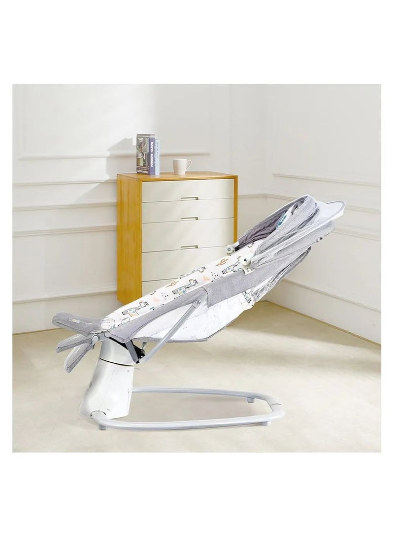 Mastela - 3-In-1 Rocking Cradle And Swing For Newborns, Cactus, Grey - Image 1