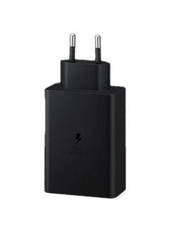 Samsung 65W Super Fast Charger with Type-C to Type-C Cable - 65W Type-C & 25W Type-C & 15W Type A Compatible with Galaxy Note S21 S23 10 Ultra S10 S9 Plus - S22 - S22 Ultra (Black) Black  - Image 3