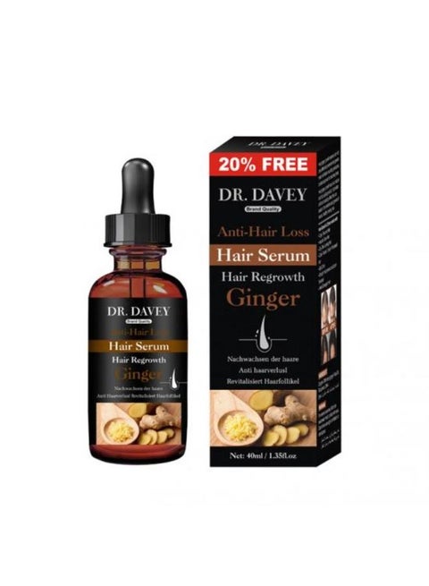 Brand Quality Anti Hair Loss And Hair Regrowth Ginger Oil 40ml