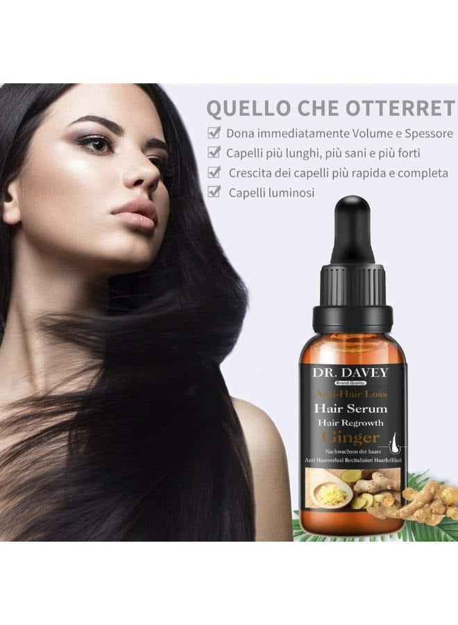 Brand Quality Anti Hair Loss And Hair Regrowth Ginger Oil 40ml