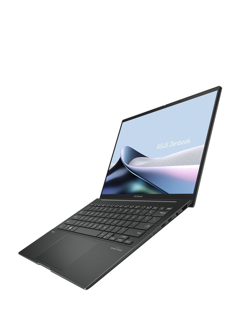 ASUS - Zenbook Q425MA (Upgraded Version) Laptop with 14-Inch OLED WUXGA TOUCH Display, Intel Core Ultra 7-155H/16GB RAM/1TB SSD/Intel Arc Graphics/FHD Webcam/Backlit Keyboard/Windows Hello Security/Win 11 H English Jasper Gray - Image 1