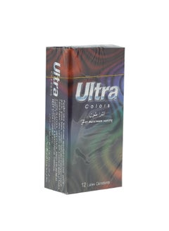 Ultra Colors Condoms - 12 Pcs  - Image 1