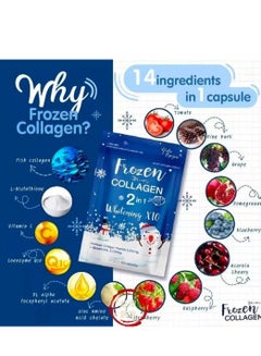 Frozen Collagen 2 In 1 Whitening 10X Premium Collagen Peptide 30000 Mg And L- Glutathione 10000 Mg 60 Tablet - pnsku/N70064584V/45/_/1713942066/49c526c2-d596-4291-adbc-2a59c14480e9