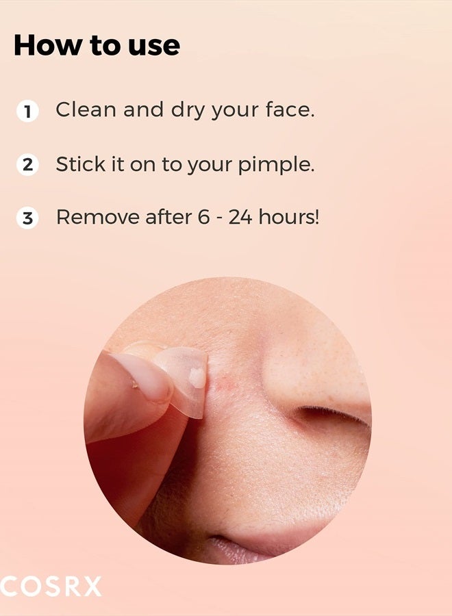 Cosrx - Master Patch Intensive 90 Patches | Oval-Shaped Hydrocolloid Pimple Patch with Tea Tree Oil | Quick & Easy Blemish, Zit, Spot Treatment | Salicylic Acid & Tea Tree Oil | Korean Skincare - Image 1
