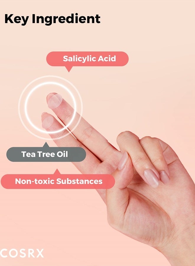 Cosrx - Master Patch Intensive 90 Patches | Oval-Shaped Hydrocolloid Pimple Patch with Tea Tree Oil | Quick & Easy Blemish, Zit, Spot Treatment | Salicylic Acid & Tea Tree Oil | Korean Skincare - Image 1