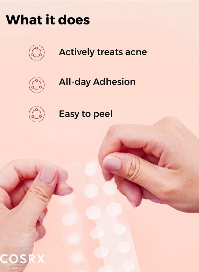 Cosrx - Master Patch Intensive 90 Patches | Oval-Shaped Hydrocolloid Pimple Patch with Tea Tree Oil | Quick & Easy Blemish, Zit, Spot Treatment | Salicylic Acid & Tea Tree Oil | Korean Skincare - Image 1