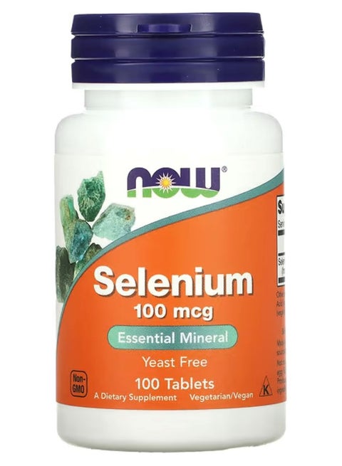 Selenium Essential Mineral 100 mcg, 100 Tablets