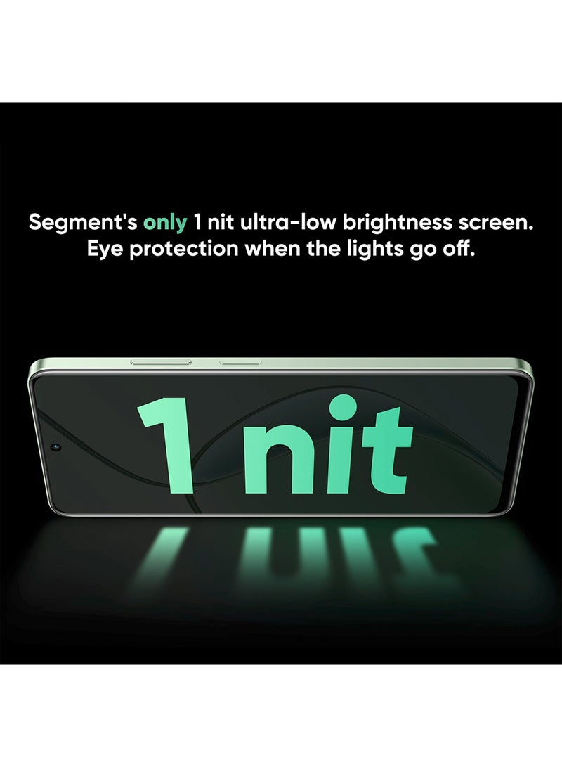 ريل مي - 12x Feather Green، ثنائي الشريحة، 6 جيجا بايت رام، 128 جيجا بايت، 5G - إصدار الشرق الأوسط - Image 1