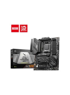 MAG X670E TOMAHAWK WIFI AM5 Motherboard, AMD X670 Chipset, 4x DDR5 Slots, 192GB Max Memory Support, AMD Wi-Fi 6E, Bluetooth 5.3, PCI-E x16, 4x M.2, 1x HDMI / 1xDP, USB 3.2 Type-C Black