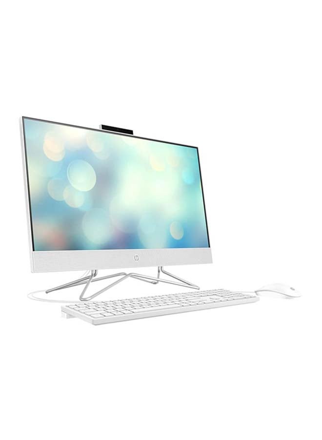 إتش بي - كمبيوتر HP 24-cb1004l الكل في واحد، كمبيوتر مكتبي HP All-in-One، الجيل الثاني عشر Intel Core i5-1235U، ذاكرة وصول عشوائي 8 جيجابايت، SSD 512 جيجابايت، رسومات Intel Iris X، شاشة FHD IPS مقاس 23.8 بوصة - Image 1