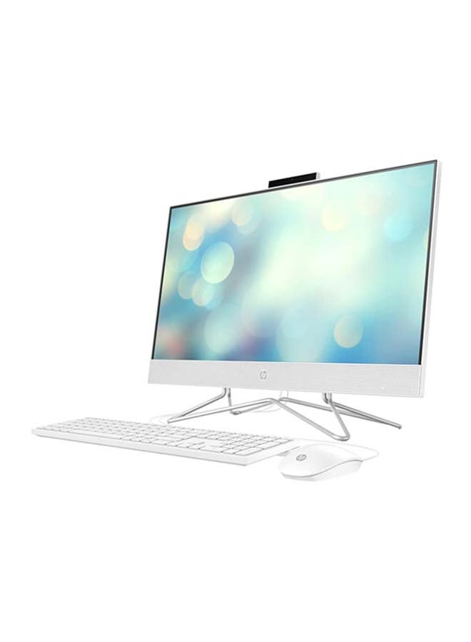 إتش بي - كمبيوتر HP 24-cb1004l الكل في واحد، كمبيوتر مكتبي HP All-in-One، الجيل الثاني عشر Intel Core i5-1235U، ذاكرة وصول عشوائي 8 جيجابايت، SSD 512 جيجابايت، رسومات Intel Iris X، شاشة FHD IPS مقاس 23.8 بوصة - Image 1