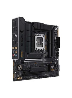 ASUS TUF GAMING B760M-PLUS WIFI II LGA1700 mATX Motherboard, 4x DDR5 DIMM /192GB Max Memory, Wi-Fi 6 / BT 5.2 / 2.5Gb ETH, PCIe 5.0, 2 x M.2, USB 3.2 Type-C / Thunderbolt, HDMI / DP | 90MB1HE0-M0EAY0  - Image 2