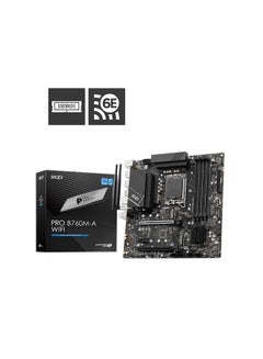 Pro B760M-A Wifi Intel mATX Motherboard, LGA 1700 Socket, DDR5 Support, Wifi 6E / Bluetooth 5.3, B760 Chipset, 2.5 LAN, PCIe 4.0, HDMI | 911-7D99-007