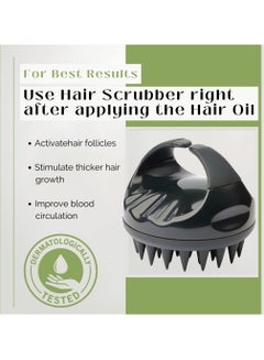 MIELLE Organics Rosemary Mint Strengthening Growth Collection Rosemary Hair Oil, Shampoo, Hair Mask, Styling Cream And Scrubber For Hair Growth - Promote Hair Growth, Provide Protection And Treatment 994ml  - Image 3