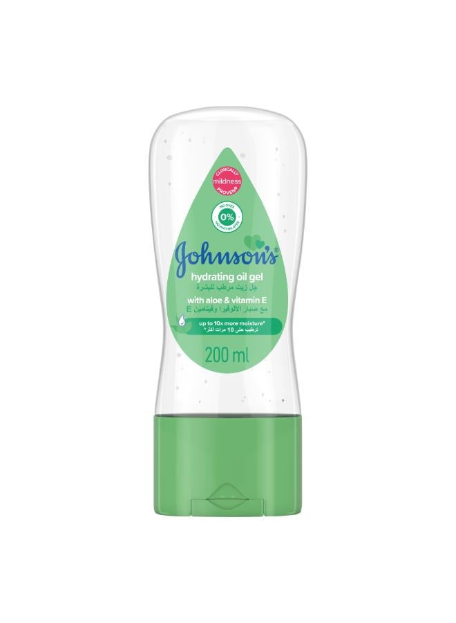 Johnson's - JH Baby Oil Gel Aloe 200ml - Image 1