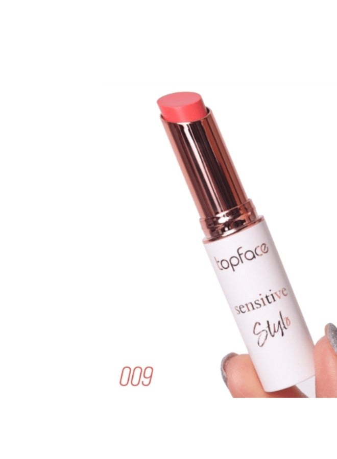 topface Sensitive Stylo Lipstick - 009 Lucky Coral - Image 3
