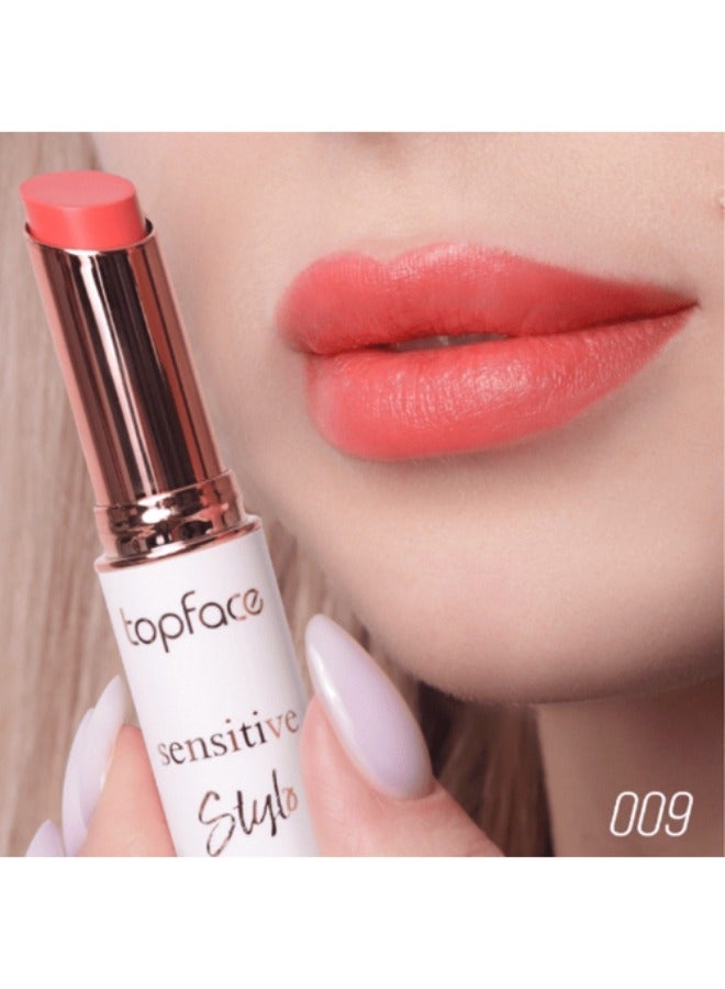 topface Sensitive Stylo Lipstick - 009 Lucky Coral - Image 2