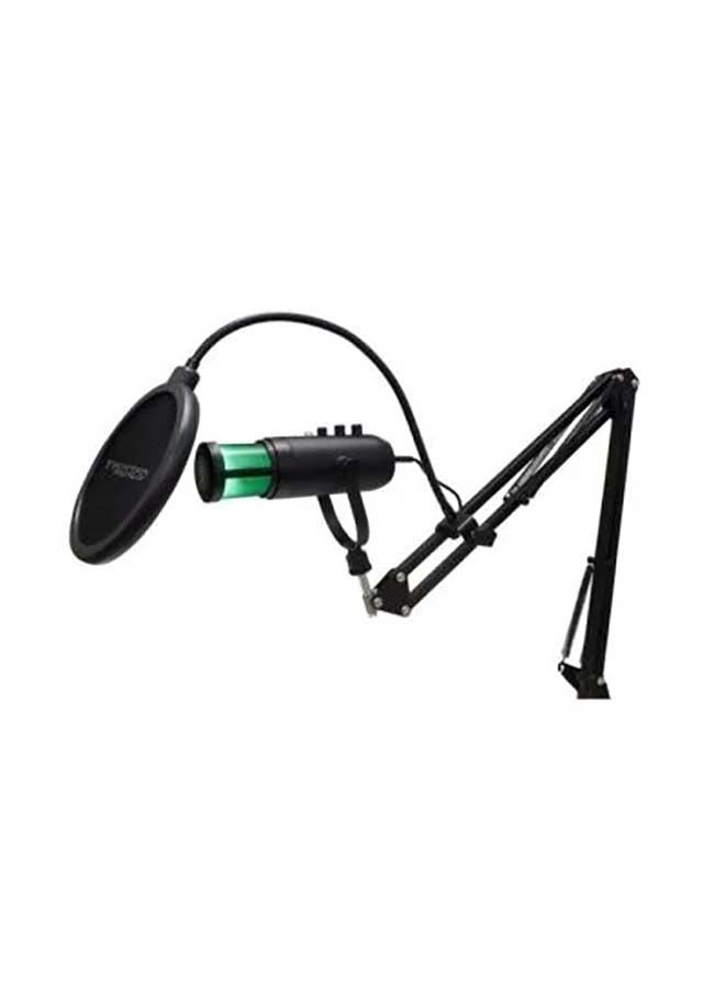 TWISTED MINDS - W108 B RGB Gaming Microphone , Supports Mobile Phone, Computer, Tablet, Black | TM-W108 B Black - Image 1