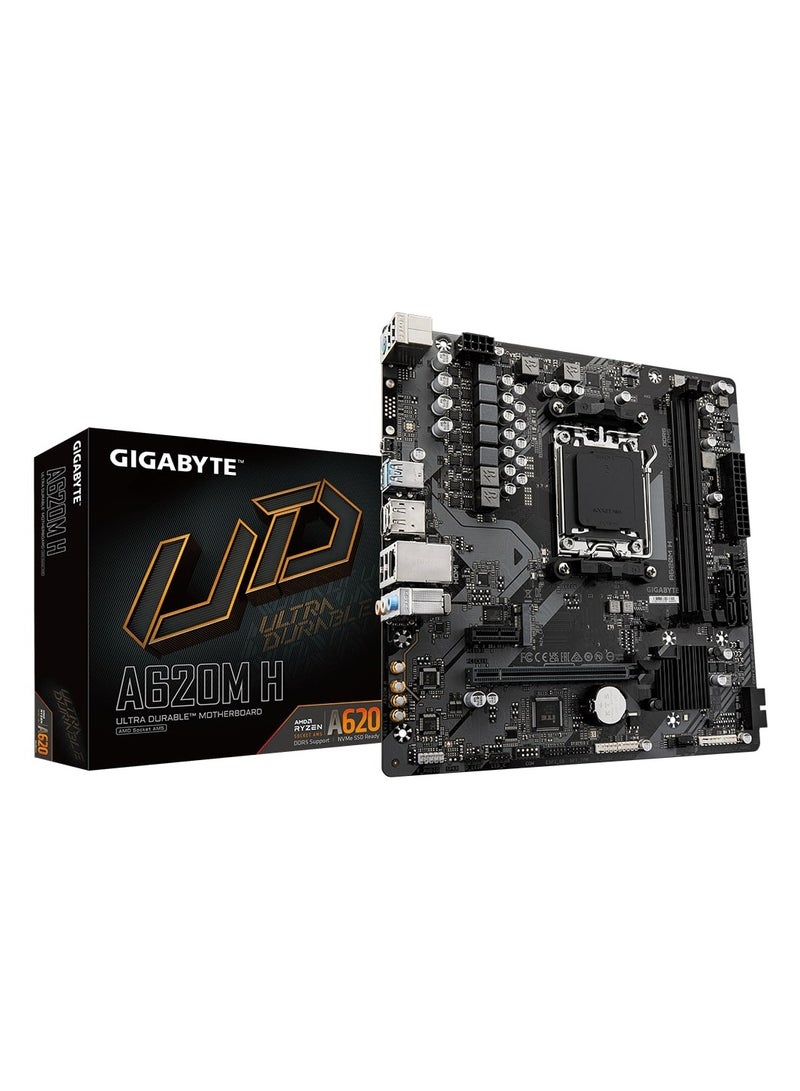 GIGABYTE Motherboard  Gigabyte A620M H (rev. 1.0)  - Image 1
