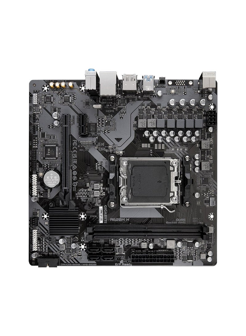 GIGABYTE Motherboard  Gigabyte A620M H (rev. 1.0)  - Image 4