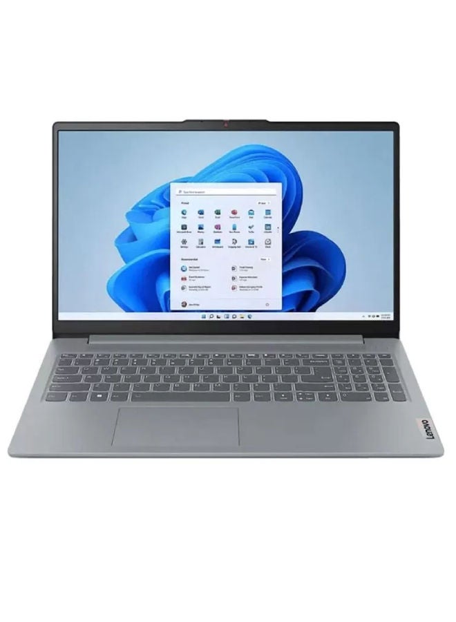 Lenovo - IdeaPad Slim 3 Laptop With 15.6 Inch FHD AMD Ryzen 3 7320U 8GBRam /256GB SSD/ ‎AMD Radeon 680M/ Windows 11 English/Arabic Arctic Grey - Image 1