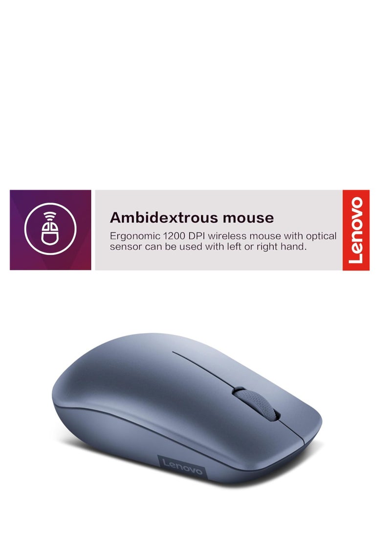 Lenovo Lenovo 530 Wireless Mouse - Blue Blue  - Image 5