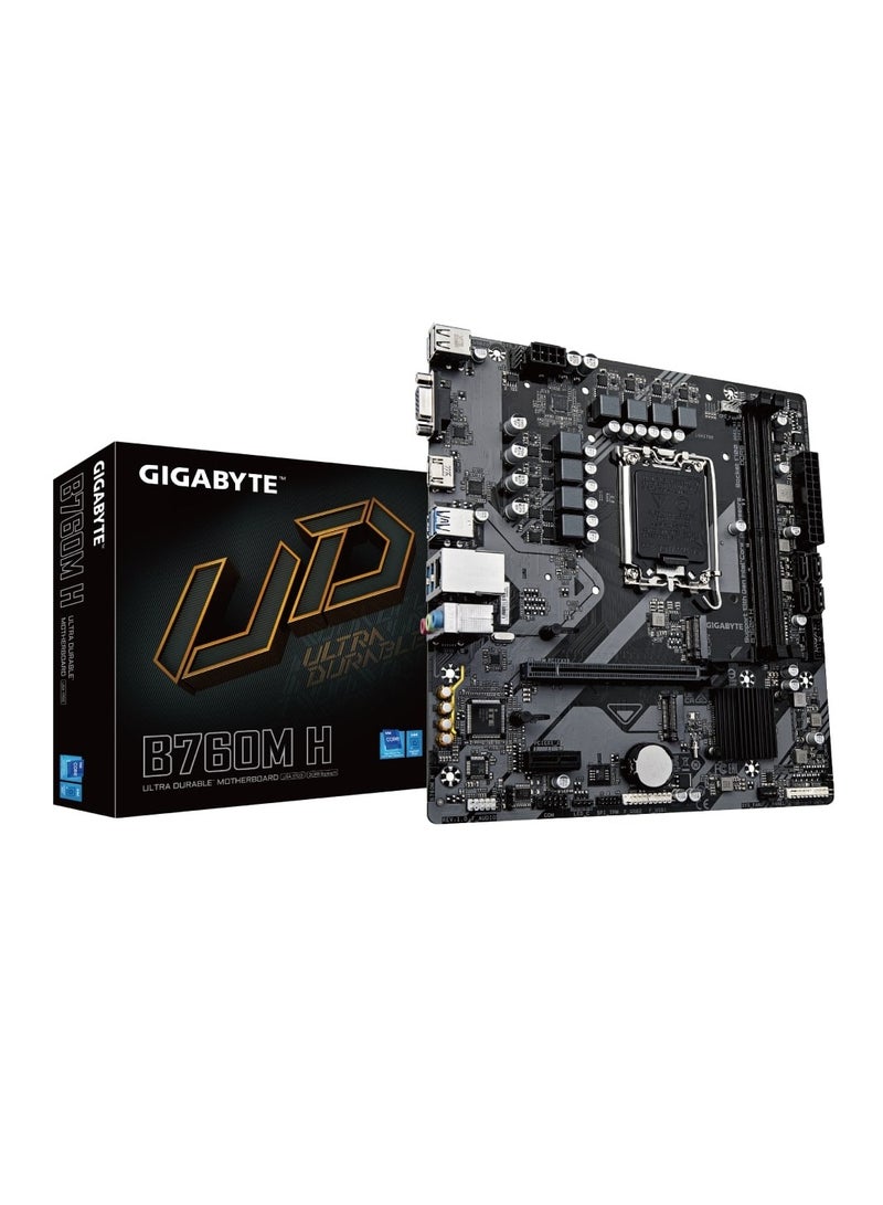 GIGABYTE Motherboard B760M H (rev. 1.0) gigabyte  - Image 1