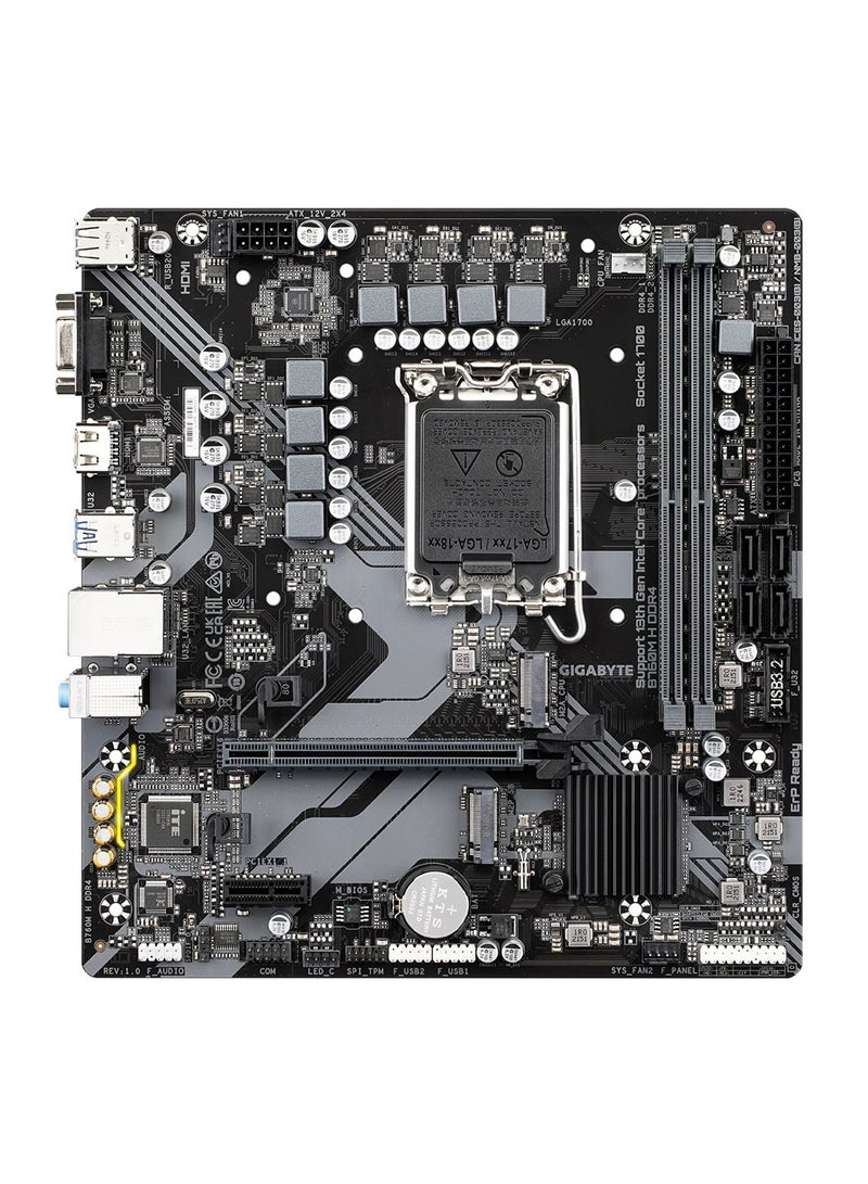 GIGABYTE - Motherboard B760M H DDR4 - Image 1