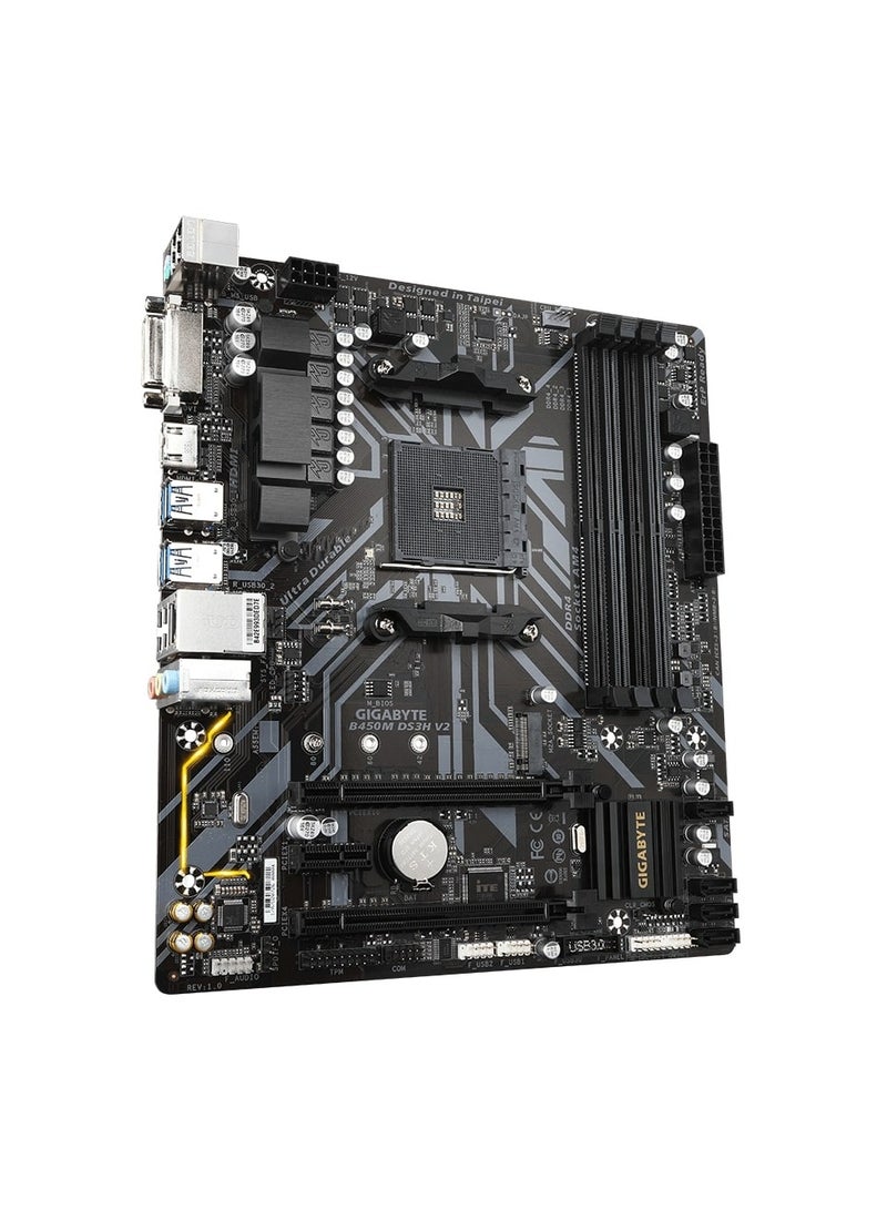 GIGABYTE - Motherboard  B450M DS3H V2 (rev. 1.x) gigabyte - Image 1