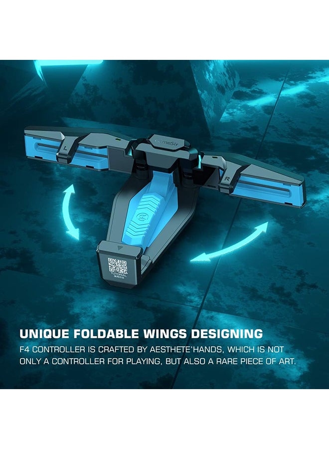 GameSir - GameSir F4 Falcon PUBG Mobile Controller for Android iOS iPhone,Gaming Grip Joysticks for Fortnite/COD/Rules of Survival, Mobile Game Triggers 9 Times per Second - Image 1