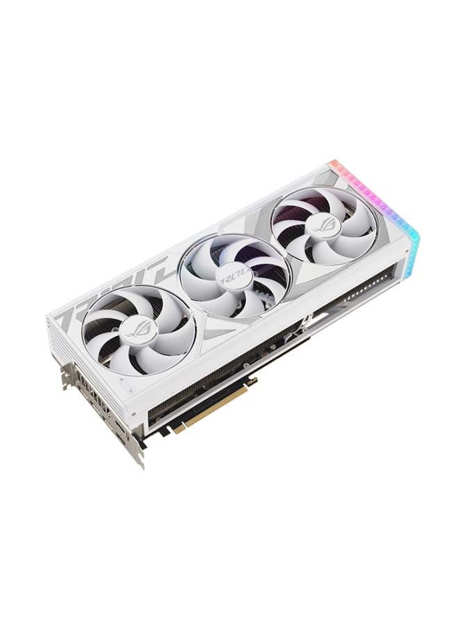 ROG Strix GeForce RTX 4080 SUPER 16GB GDDR6X OC White Edition Gaming Graphics Card (Nvidia GeForce RTX4080 DLSS 3, PCIe 4.0, 2X HDMI 2.1a, 3X DisplayPort 1.4a, ROG-STRIX-RTX4080S-O16G-WHITE)
