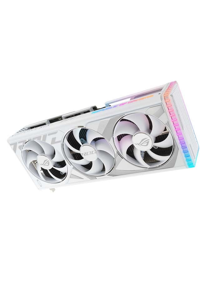 ROG Strix GeForce RTX 4080 SUPER 16GB GDDR6X OC White Edition Gaming Graphics Card (Nvidia GeForce RTX4080 DLSS 3, PCIe 4.0, 2X HDMI 2.1a, 3X DisplayPort 1.4a, ROG-STRIX-RTX4080S-O16G-WHITE)