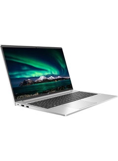 HP ProBook 450 G9 Business (Upgraded Version) Laptop With 15.6-Inch FHD Display, Core i5-1235U Processor/64GB RAM/2TB SSD/Intel Iris XE Graphics/Windows 11 Pro + Durlyfish English Silver  - Image 2