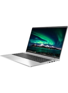 HP ProBook 450 G9 Business (Upgraded Version) Laptop With 15.6-Inch FHD Display, Core i5-1235U Processor/32GB RAM/1TB SSD/Intel Iris XE Graphics/Windows 11 Pro + Durlyfish English Silver  - Image 3