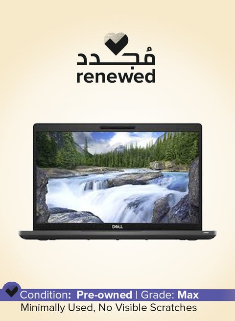 Renewed - Latitude 5410 Laptop With 14-Inch FHD Display,Core i5/Dual Core/10th Gen/16GB RAM/256GB SSD/Windows 10/Intel HD Graphics English Silver