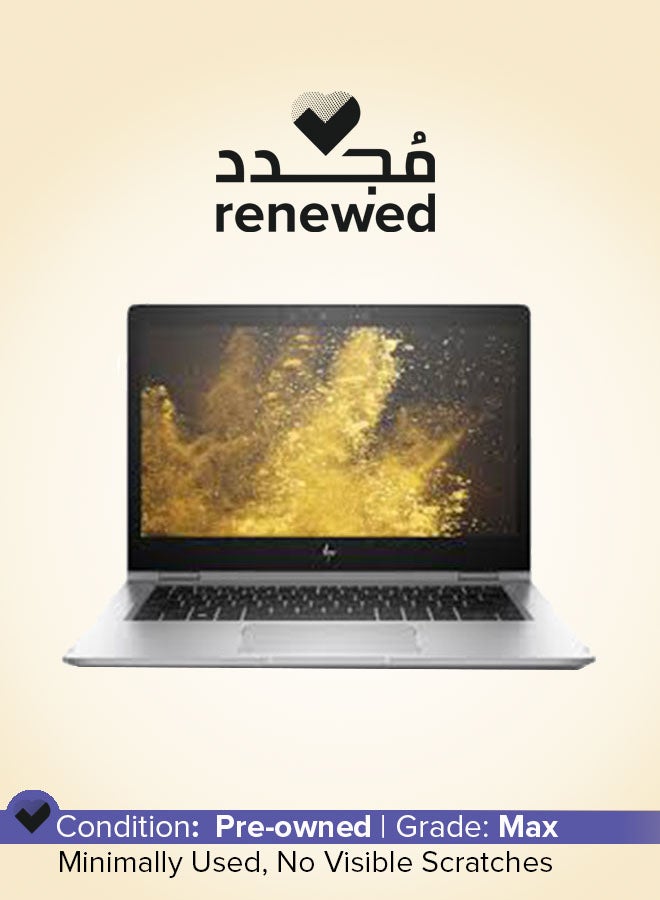 HP - Renewed - EliteBook X360 1030 G2 Laptop With 13.3-Inch FHD Touch Display,Core i5/Dual Core/7th Gen/8GB RAM/256GB SSD/Windows 10/Intel HD Graphics English Silver - Image 1