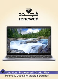 DELL Renewed - latitude 5510 Laptop With 15.6-Inch Full HD Display,Core i5/Dual Core/10th Gen/16GB RAM/512GB SSD/Windows 10/Intel HD Graphics English Silver  - Image 1