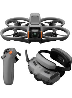 Avata 2 Fly More Combo (1 Battery), FPV Drone with Camera 4K, Immersive Experience, Built-in Propeller Guard, Easy Flip/Roll, Goggles 3 and RC Motion 3 Included, POV Content Camera Drone, Black - pnsku/N70065131V/45/_/1725353692/c1fc1c62-3f18-411f-8035-8c04fd07d7e1