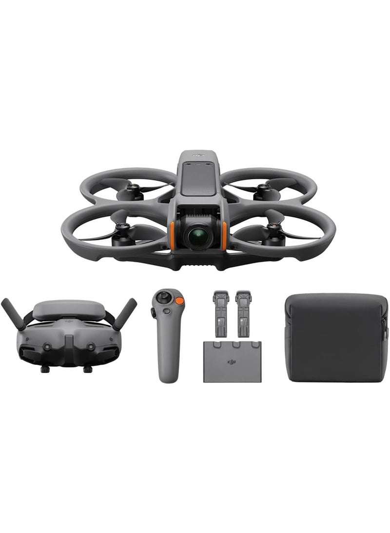 Avata 2 Fly More Combo (3 Batteries), FPV Drone with Camera 4K, Immersive Experience, One-Push Acrobatics, Built-in Propeller Guard, 155° FOV, Camera Drone with Goggles 3 and RC Motion 3 - pnsku/N70065132V/45/_/1725353831/2d1b5d6d-ed2b-4356-861e-1aad84be4ffa