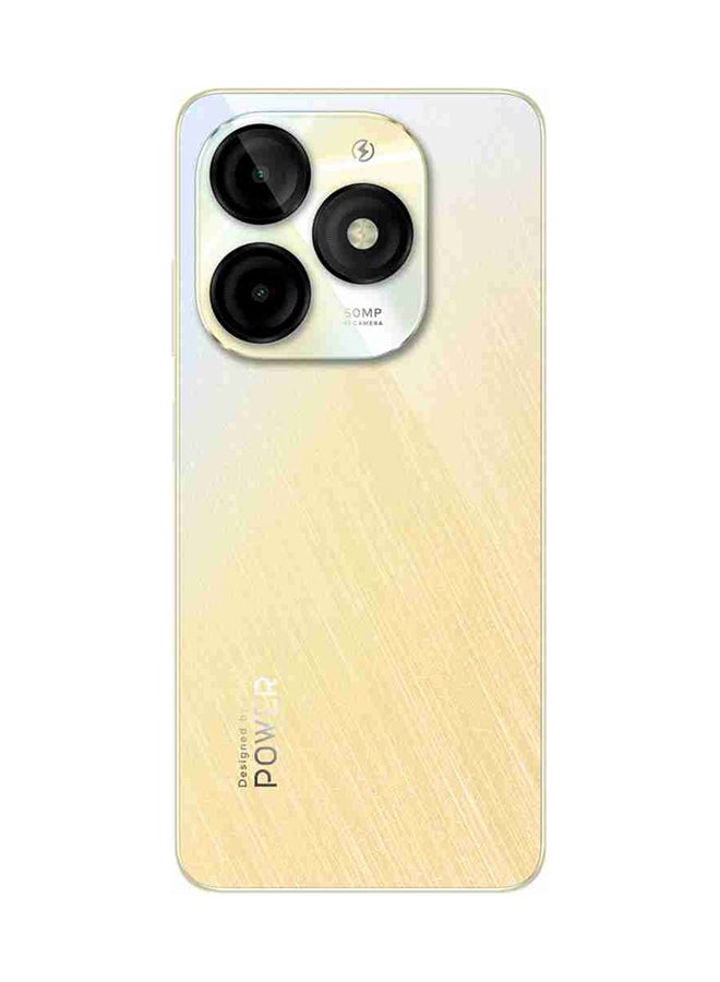 إيتيل هاتف P55 ثنائي الشريحة بلون ذهبي لامع وذاكرة وصول عشوائي (RAM) سعة 8+16 جيجابايت وذاكرة داخلية سعة 256 جيجابايت ويدعم تقنية 4G - إصدار الشرق الأوسط - Image 3