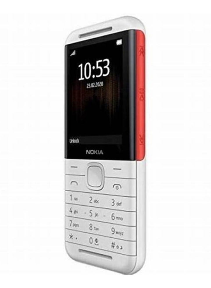 NOKIA - 5310- Dual SIM -White- 8MB RAM 16MB GSM - Image 1