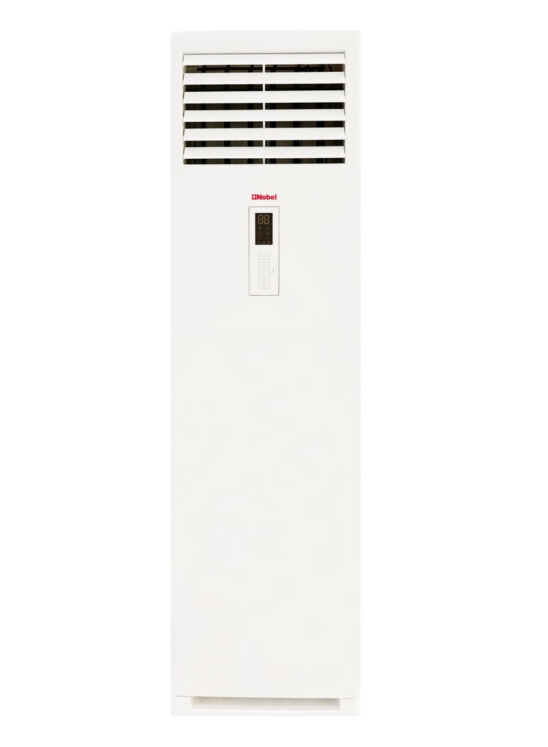Nobel - Floor Standing Air Conditioner 24000 BTU Cooling, T3 Climatic Condition, Rotary Compressor, R410A Refrigerant, Gold Fin, Efficient Climate Control for Large Spaces NFA24T3 White - Image 1
