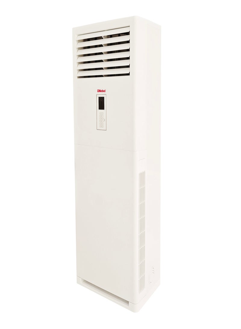 Nobel - Floor Standing Air Conditioner 24000 BTU Cooling, T3 Climatic Condition, Rotary Compressor, R410A Refrigerant, Gold Fin, Efficient Climate Control for Large Spaces NFA24T3 White - Image 1