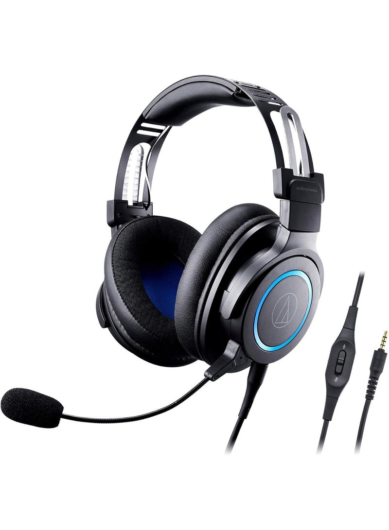 audio-technica - ATHG1 Earphones 3.5 mm Connector Blue Black - Image 1