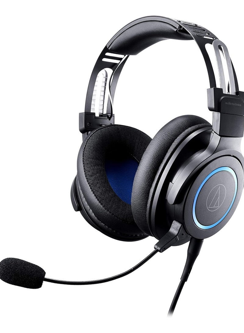audio-technica - ATHG1 Earphones 3.5 mm Connector Blue Black - Image 1