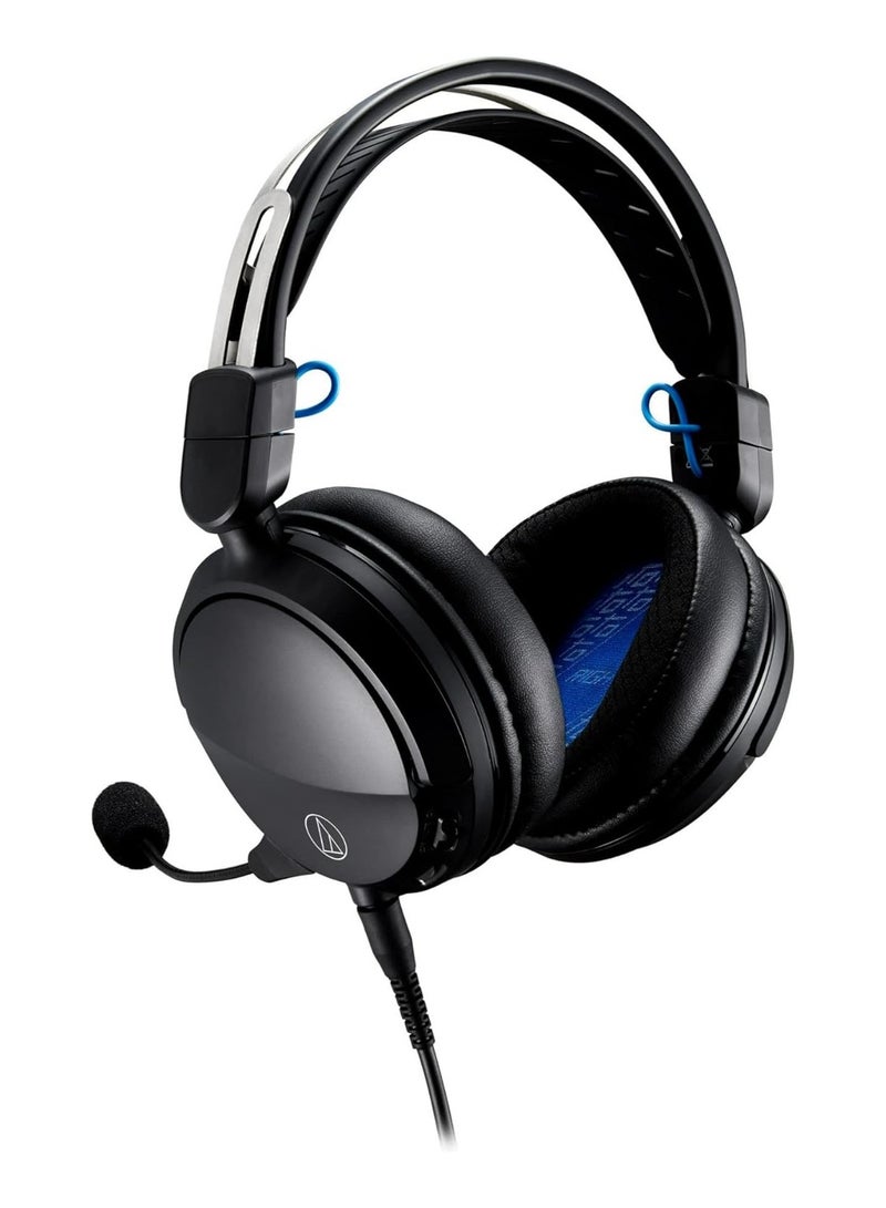audio-technica - ATH-GL3BK Closed-Back Gaming Headset Black - Image 1
