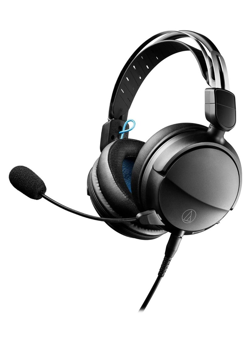 audio-technica - ATH-GL3BK Closed-Back Gaming Headset Black - Image 1